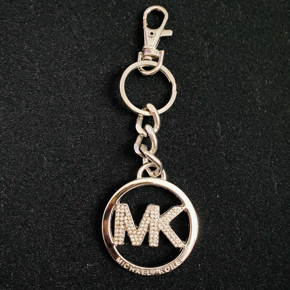 Michael Kors MK Rhinestone Keychain - Picture 2 of 5